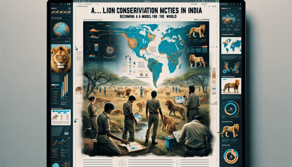 인도의 사자 보호 활동이 전 세계의 모범이 되다.png