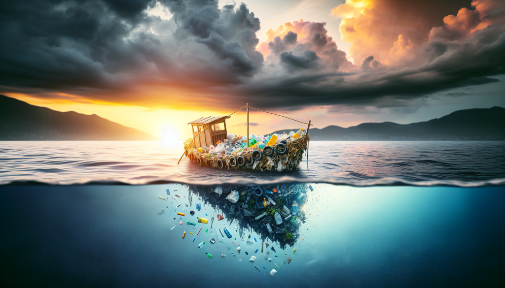 쓰레기로 만든 배로 환경 보호의 새 물결을 일으키다.png