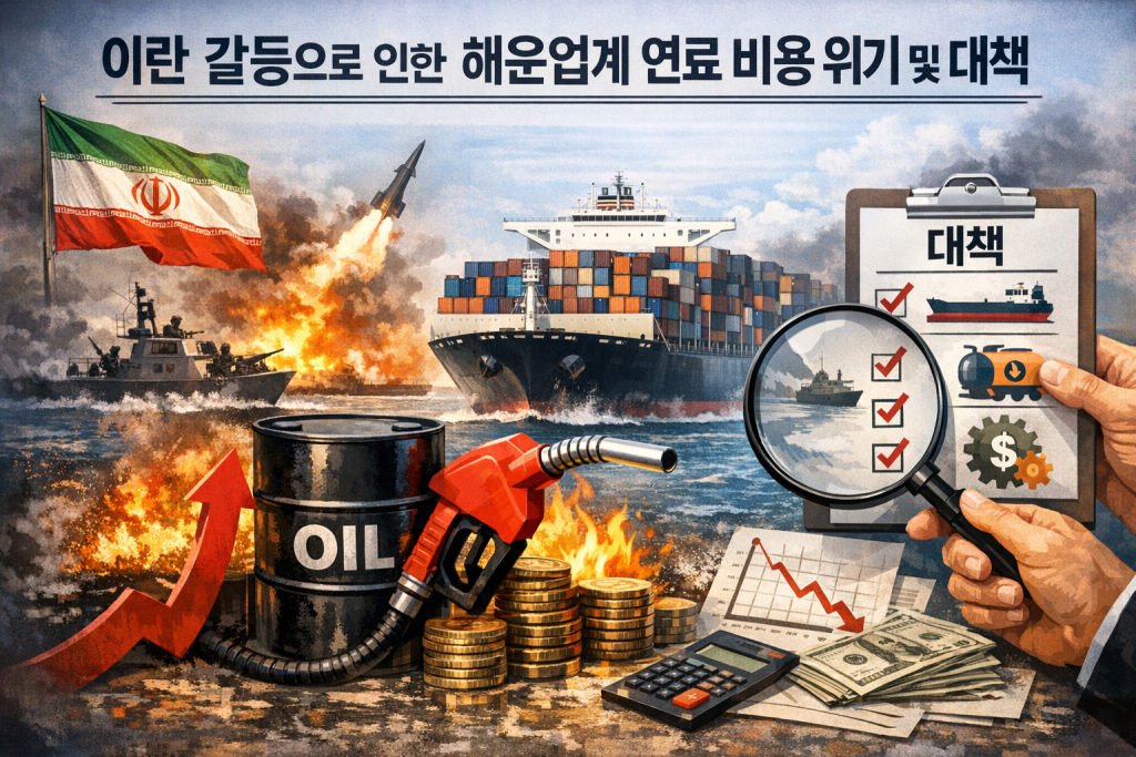 이란 갈등으로 인한 해운업계 연료 비용 위기 및 대책.png
